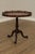 Traditional Schmieg and Kotzian Georgian Style Mahogany Pie Crust Table For Sale - Image 3 of 12