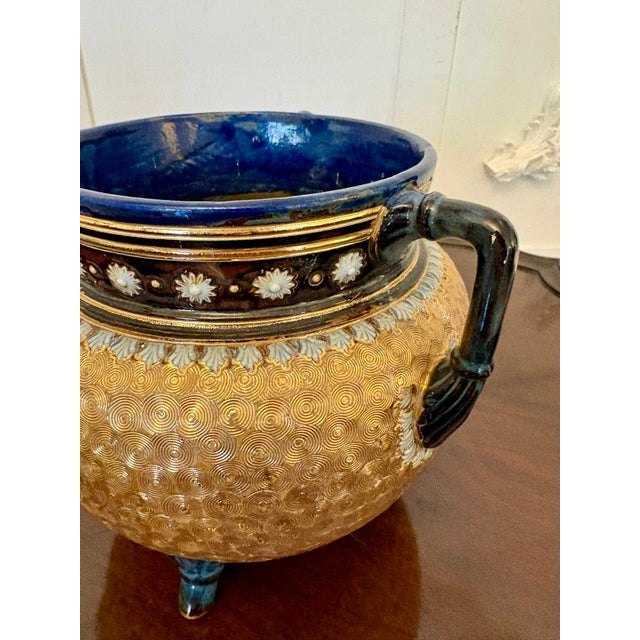 Antique Slaterware Planter from Royal Doulton, 1880s For Sale - Image 6 of 7