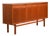 Scandinavian Teak Sideboard with Sculptural Drawers, 1950s For Sale