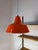 Louis Poulsen Industrial Hanging Lamp in Orange-Red Enamel by Louis Poulsen For Sale - Image 4 of 11
