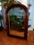Large Antique Arched Top Deep Well Walnut Gold Gilt Hall Pier Mirror For Sale - Image 9 of 11