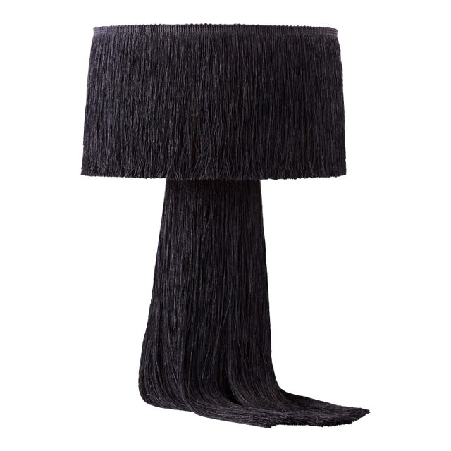 Atolla Black Tassel Table Lamp For Sale