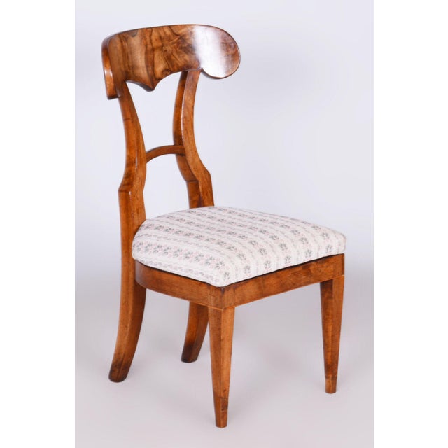 Biedermeier Chair in Beech, Spruce and Walnut, Vienna, Austria, 1820s For Sale - Image 10 of 10