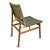 Wood Outdoor Green Woven Teak Dining Chair For Sale - Image 7 of 8