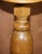 Vintage English Light Oak Pedestal Jardiner For Sale - Image 8 of 10