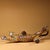 Gilt Bronze Cloisonné Enamel Leopard Figure in Stalking Pose For Sale - Image 9 of 10
