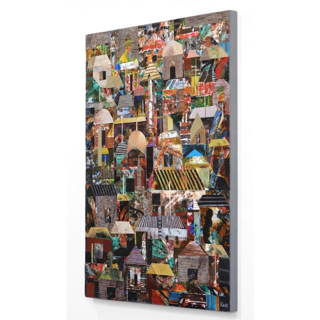 Wood "Sublime 1179" Contemporary Original Mixed-Media Painting by TaeHo Kang For Sale - Image 7 of 9