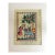Vintage Print from the 14th c. Codex Manesse in 14x18 Mat: "Kol von Nüssen", EUC For Sale