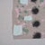 Contemporary Abstract Fiber Base Mixed Media Painting With Geometric Forms in Soft Pink, Mint, and Black by Casey R Klein For Sale - Image 17 of 17