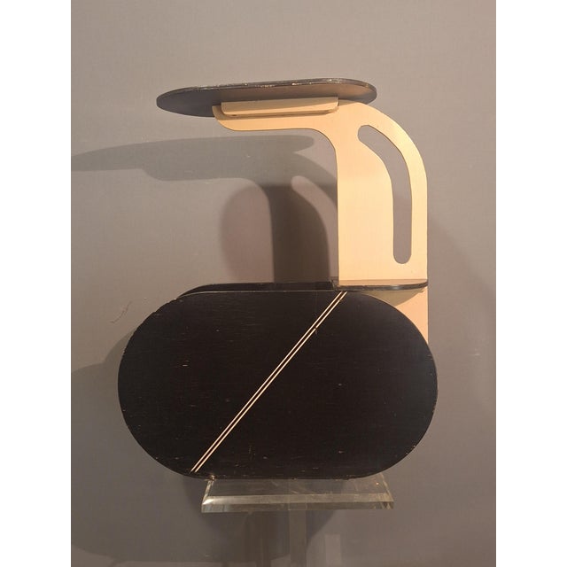 Dutch Art Deco Wooden Side Table by Jedebe, 1930s For Sale - Image 4 of 9