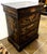 Chinoiserie Chinoiserie Hand Painted Black Lacquered Small Chest For Sale - Image 3 of 6