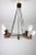 Art Deco Rosewood and Glass Chandelier, 1930s For Sale - Image 9 of 13