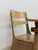 Antique Industrial Kids School Desk Adjustable Vintage Cast Iron Wood For Sale - Image 11 of 16