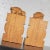 Vintage Tribal Figural Bookends Male and Female Hand Carved Wood- A Pair For Sale - Image 11 of 13