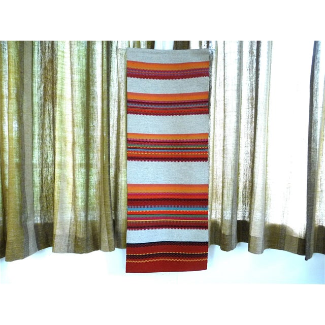 Handmade Wall Rug by Salme Tervonen for Kainuun Pirtti, 1950s For Sale - Image 12 of 18