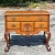 Vintage Chippendale Sunrise Lowboy For Sale - Image 11 of 12