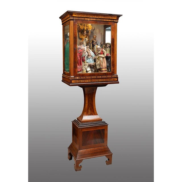 Antique 19th Century Neapolitan Scarabattola with Nativity Scene from Smith For Sale - Image 9 of 9