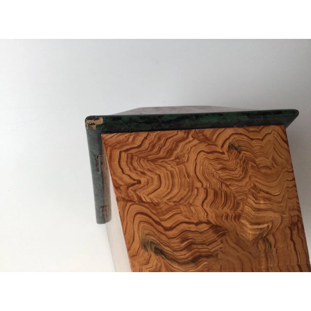 American Mid 20th Century Paint Decorated High Box For Sale - Image 3 of 12