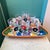 Ceramic Vintage Hand Painted Ceramic Billiard Ball Tray/Platter by Clay Art For Sale - Image 7 of 7