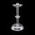 1950s Pair of Vintage Candlesticks, English, Silver Plate, Snuffer Tool, Mid Century For Sale - Image 5 of 11