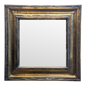 French Brutalist Mid Century Mirror