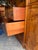 Wood 1920s Antique Mahogany Secretary Chippendale Style Bookcase For Sale - Image 7 of 7