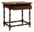 19th Century France Renaissance Brown Wood Side Table For Sale