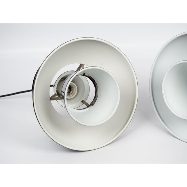 Vintage Danish Pendant Lamps by Henning Klok for Louis Poulsen, 1950s, Set of 2 For Sale - Image 10 of 16