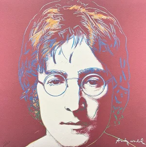 After Andy Warhol, John Lennon Red-Brown, 1980s, Print