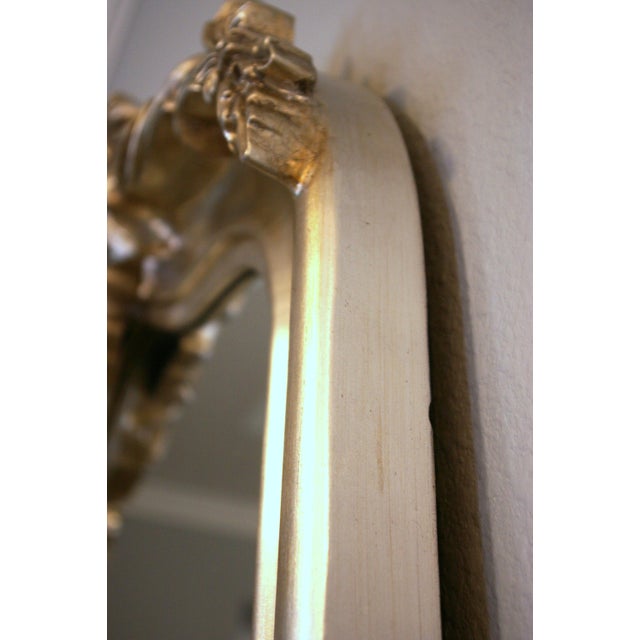 Blenheim Silver Arched Crown Full Length Floor Mirror Chairish