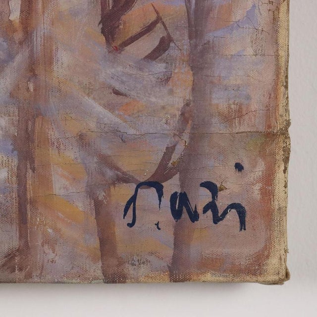 Orazi, Portrait, Oil on Canvas For Sale - Image 6 of 10