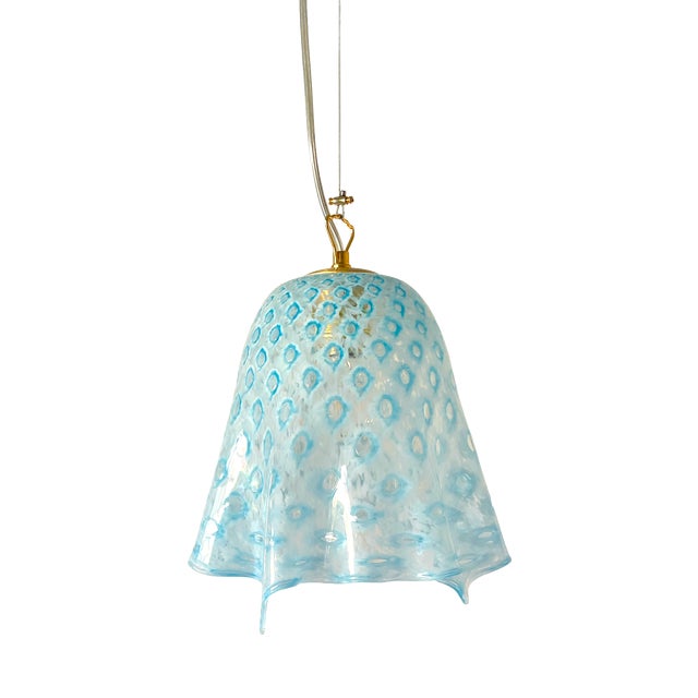 Macrame Handkerchief Pendant Lamp from La Murrina, 1990s For Sale