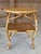 Vintage Coastal Rattan & Cane Two-Tier Side Table For Sale In Naples, FL - Image 6 of 12