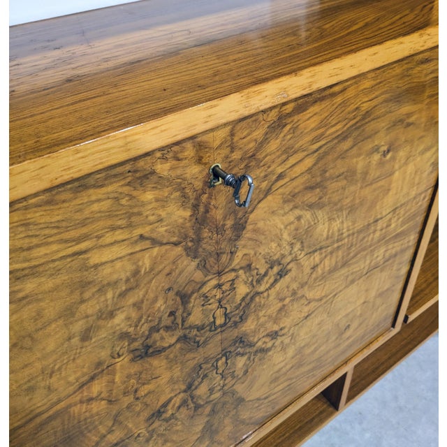 Mid-Century Modular Bookcase with Secretary, 1960s For Sale - Image 12 of 13