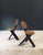 Mediterranean Tripod Side Chairs from Audoux Minet, France, 1950s, Set of 2 For Sale - Image 10 of 18