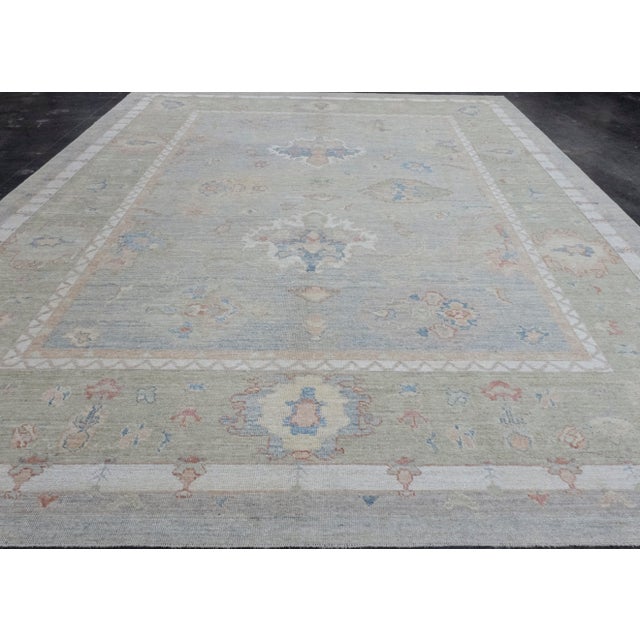 Made from 100% high-quality wool, this Pile-Knotted rug is dyed with natural vegetable colors. It reflects traditional...