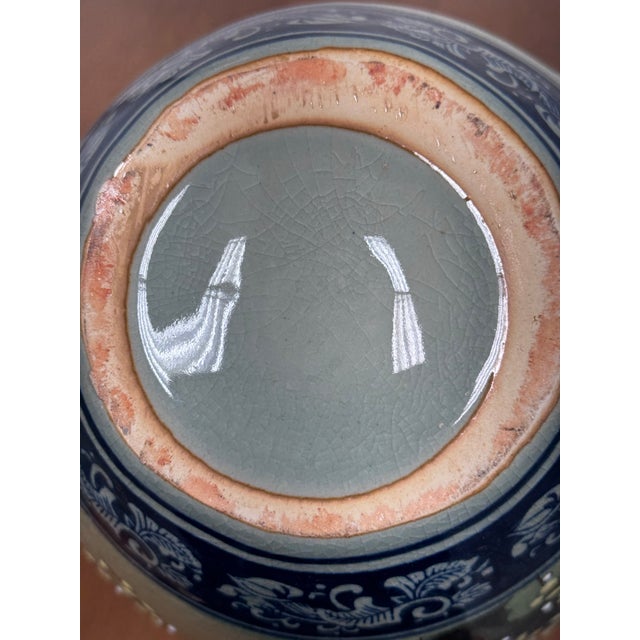 Japanese Jar Mouth Vase For Sale - Image 9 of 12