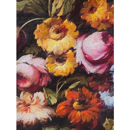 J. Palomar, Floral Still Lifes, 1964, Oil on Canvas For Sale - Image 9 of 16