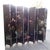 84" Tall Vintage Eight Panel Oriental Asian Gold Folding Screen Room Divider W Birds For Sale - Image 12 of 13