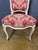 Red Antique Louis XV Chairs in Polychrome Wood, 1890s, Set of 4 For Sale - Image 8 of 9