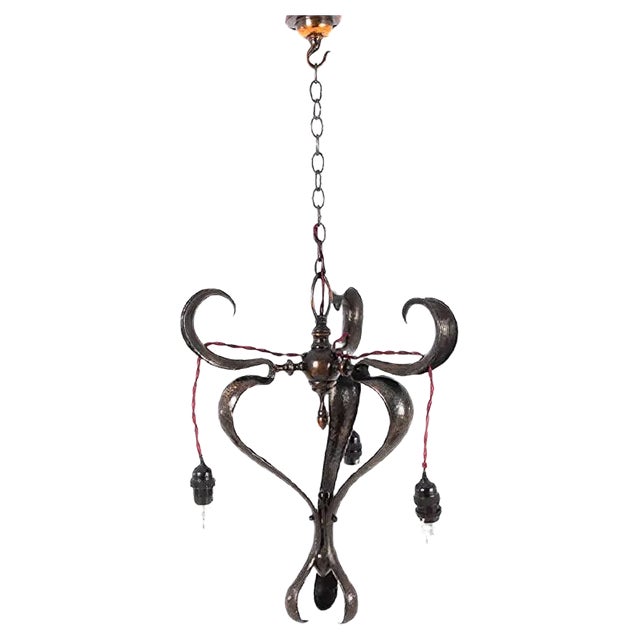 Art Nouveau Chandelier For Sale
