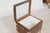 English Vintage Midcentury Mahogany Cellarette on Brass Stand, Lined Inside For Sale - Image 9 of 9