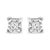 These beautiful diamond stud earrings give an elegant look to any occasion. Each stud features a dazzling princess cut...