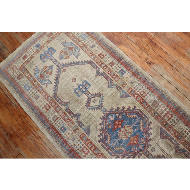 Early 20th Century Pair of Persian Serab Runners - 2'11" x 13'9" For Sale - Image 17 of 18