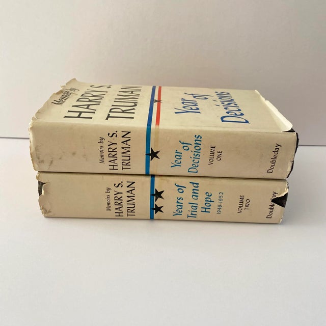 Traditional 1955–1956 Harry S. Truman Memoirs First Edition Set With Dust Jackets For Sale - Image 3 of 13