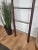 Vintage Italian Rustic Wooden Ladder Stair Step, 1980s For Sale - Image 6 of 8