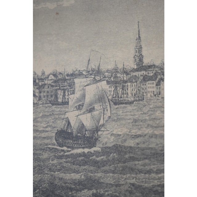 1900 - 1909 Panoramic Vintage New York Relief Mounted Engraving For Sale - Image 5 of 14