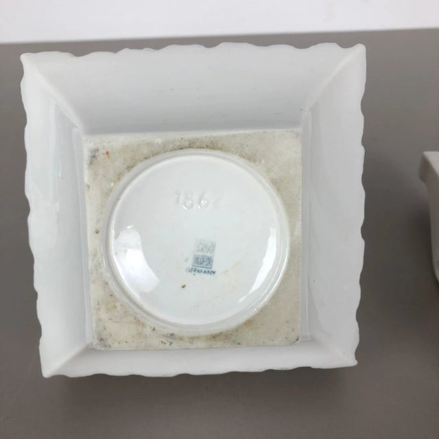 1960s Mid-Century Vases by Peter müller for Sgrafo Modern, Set of 2 For Sale - Image 5 of 15