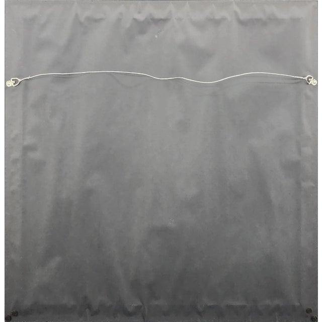 Wood Original Silkscreen by Victor Vasarely Circa 1980 Signed and Numbered #87/250 Framed For Sale - Image 7 of 7