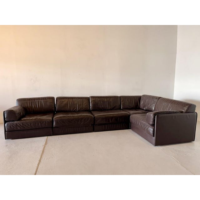 DS 76 Modular Sofa from de Sede, 1970s, Set of 5 For Sale - Image 14 of 14